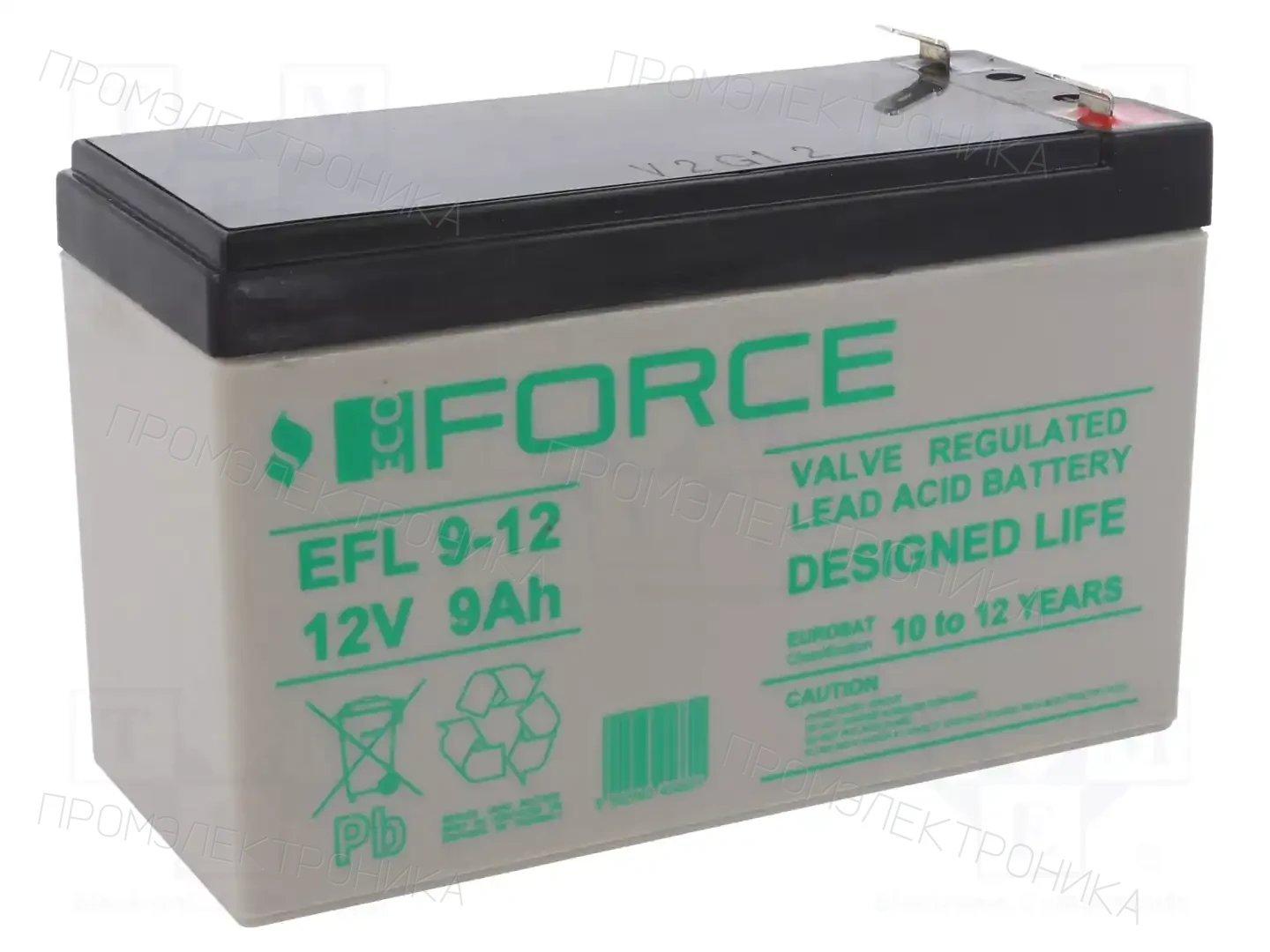 ECO FORCE EFL 9-12 T2 — Аккумуляторы кислотные
