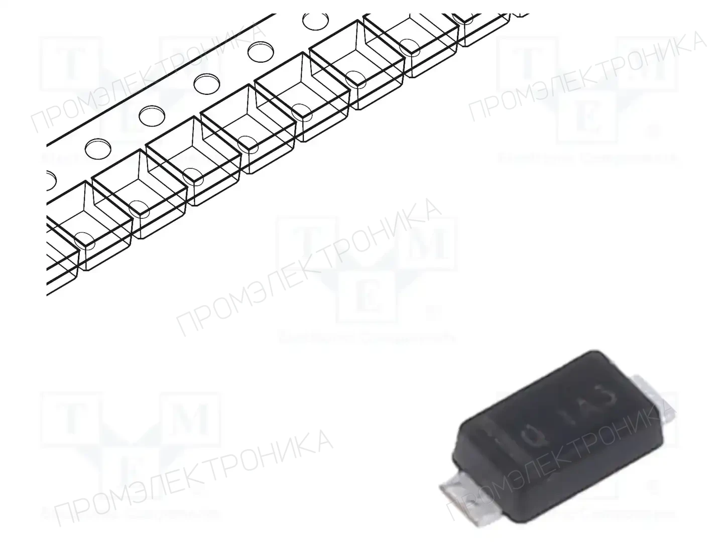onsemi S1AFL — Универсальные диоды SMD