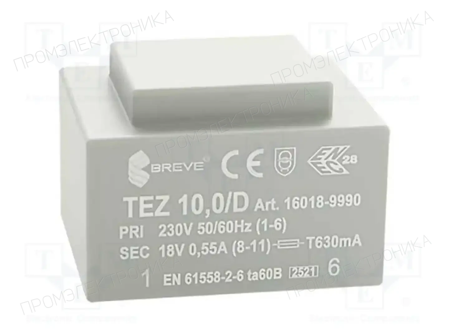 BREVE TUFVASSONS 16018-9990 — Трансформаторы PCB