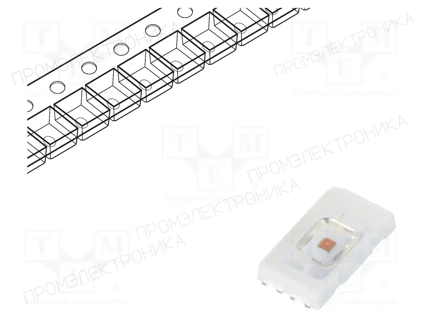 LITEON LTW-5630SD590 — Светодиоды SMD цветные