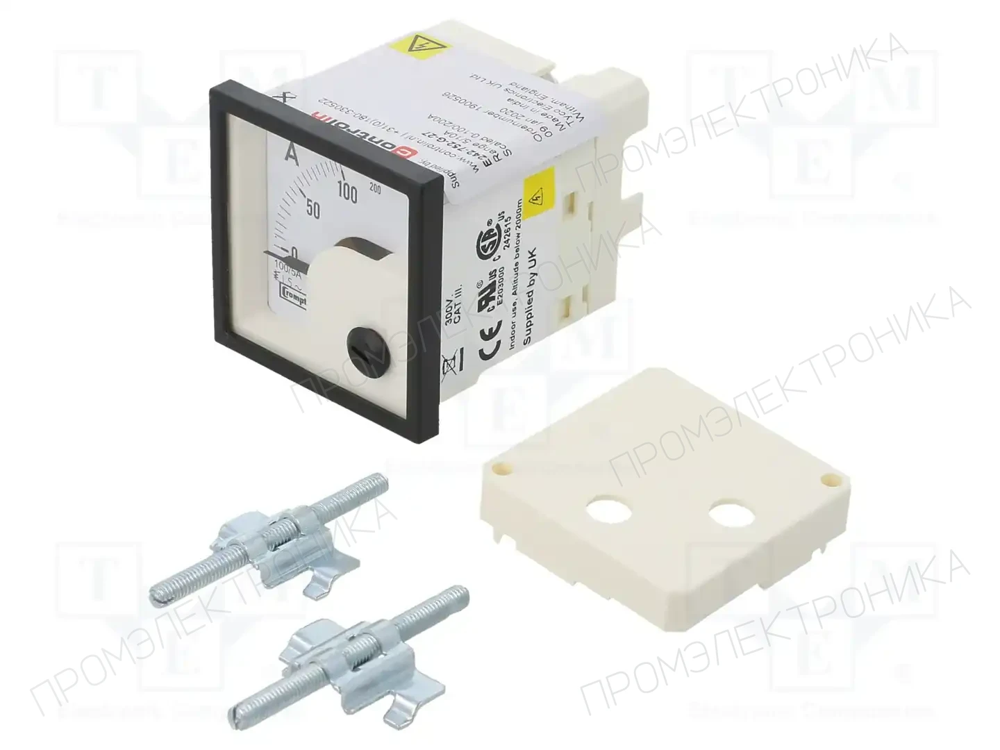 CROMPTON / TE CONNECTIVITY 039-90252-0000-5/10A-0-100/200A — Амперметры