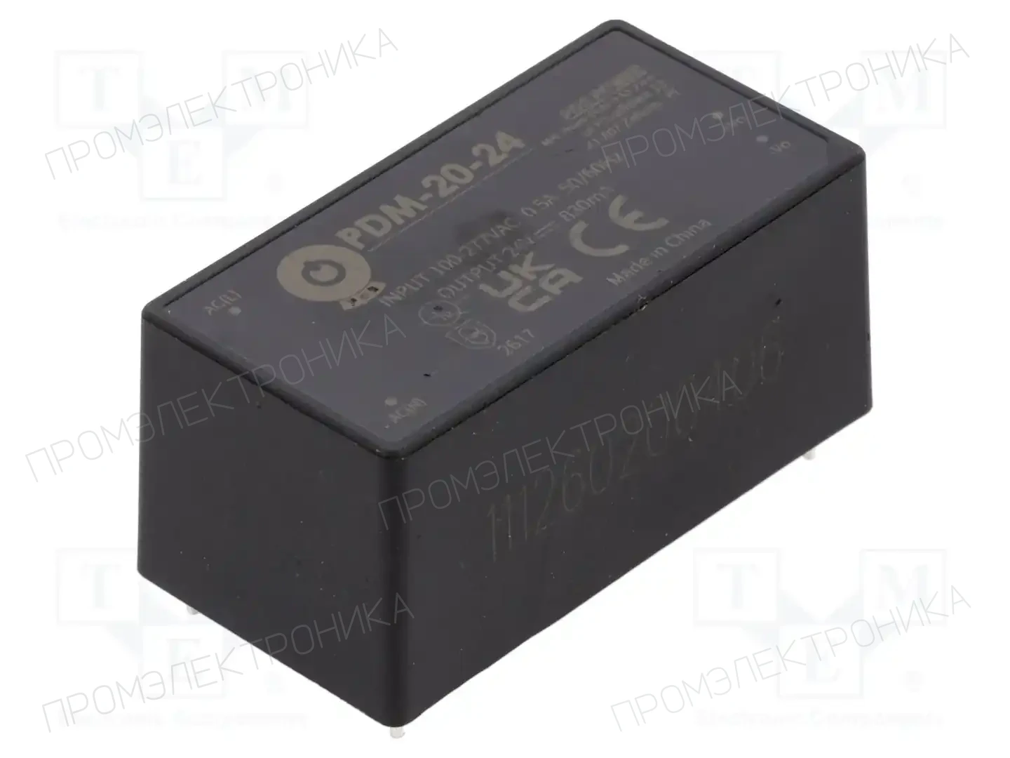 POS PDM-20-24 — Преобразователи AC/DC для PCB