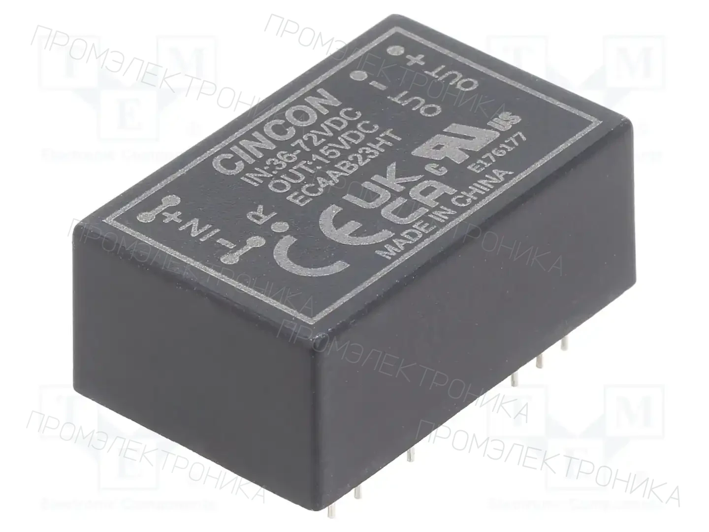 CINCON EC4AB23HT — Преобразователи DC/DC