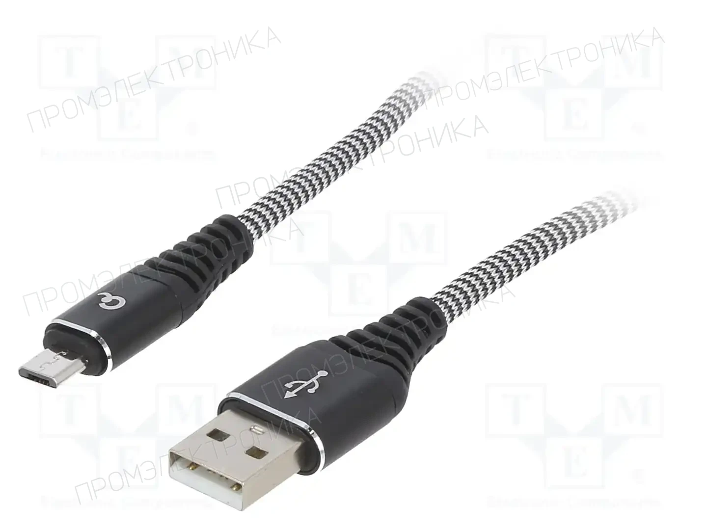 GEMBIRD CC-USB2B-AMMBM-2M-BW — Кабели и адаптеры USB
