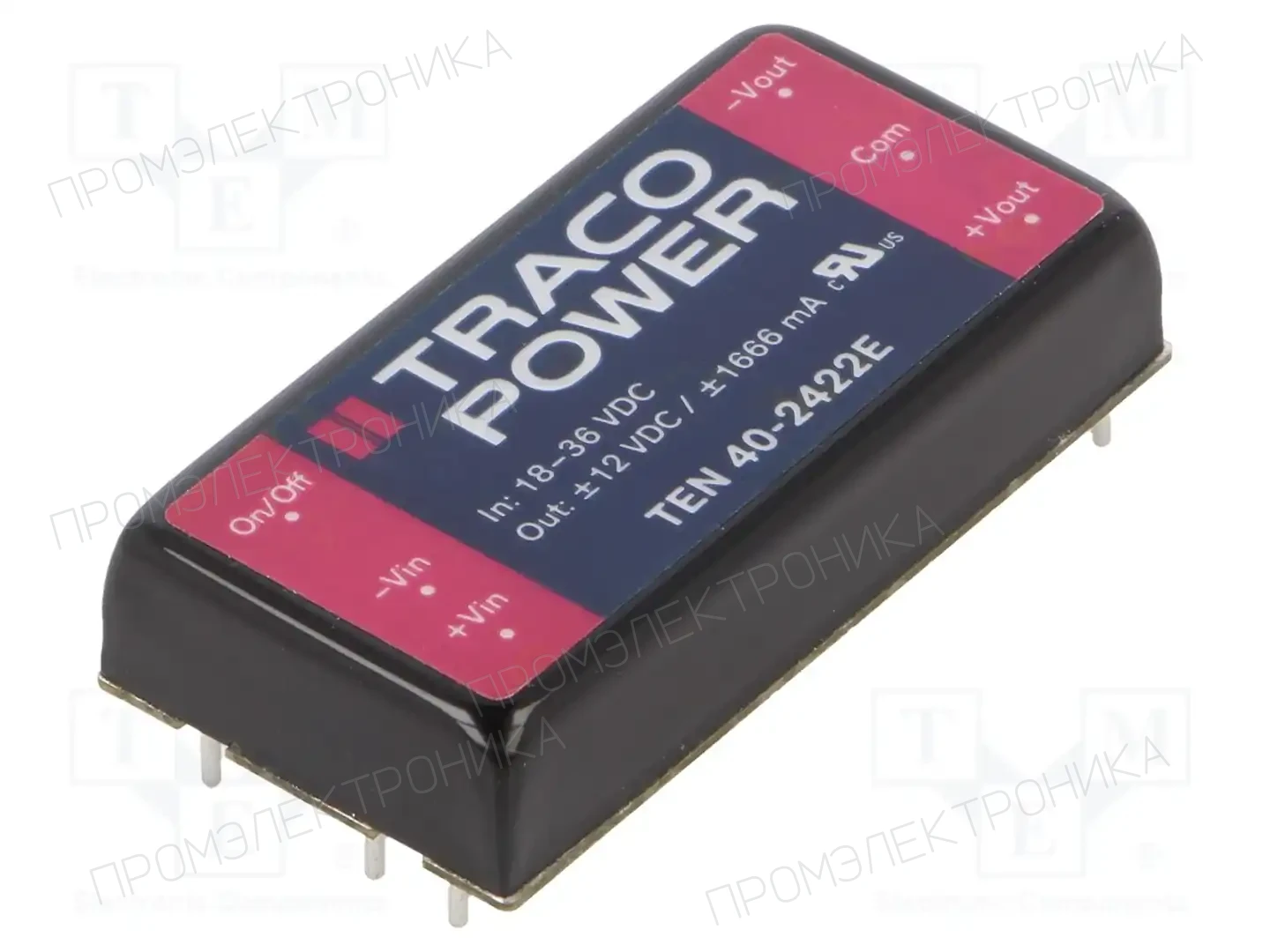 TRACO POWER TEN 40-2422E — Преобразователи DC/DC