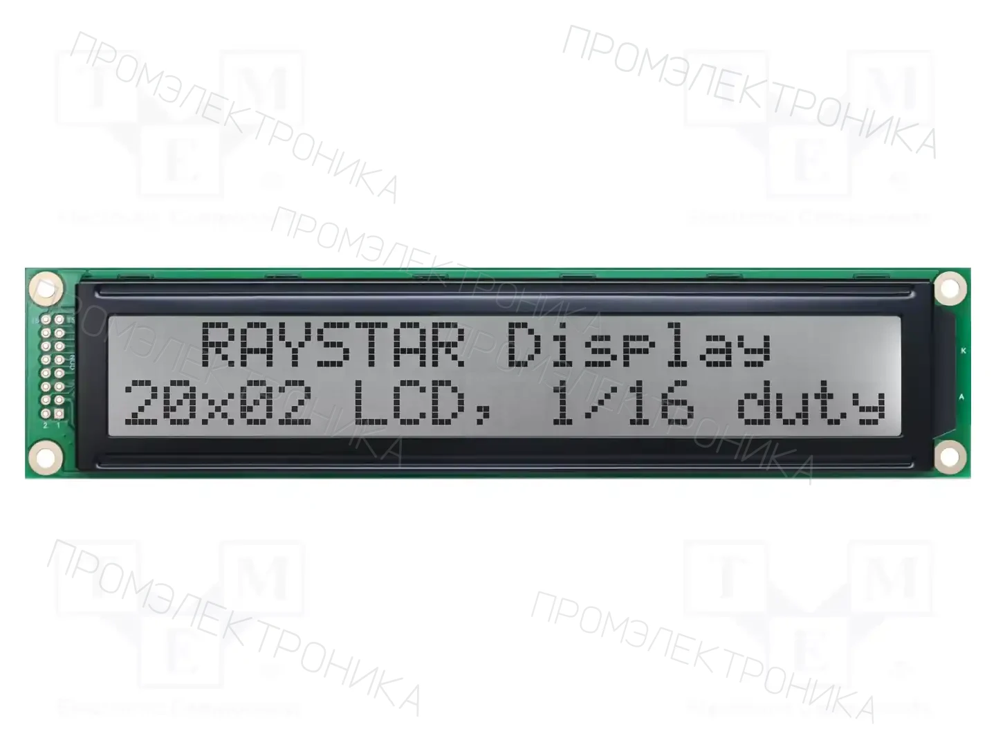 RAYSTAR OPTRONICS RC2002C-FHW-ESX — Дисплеи LCD буквенно-цифровые