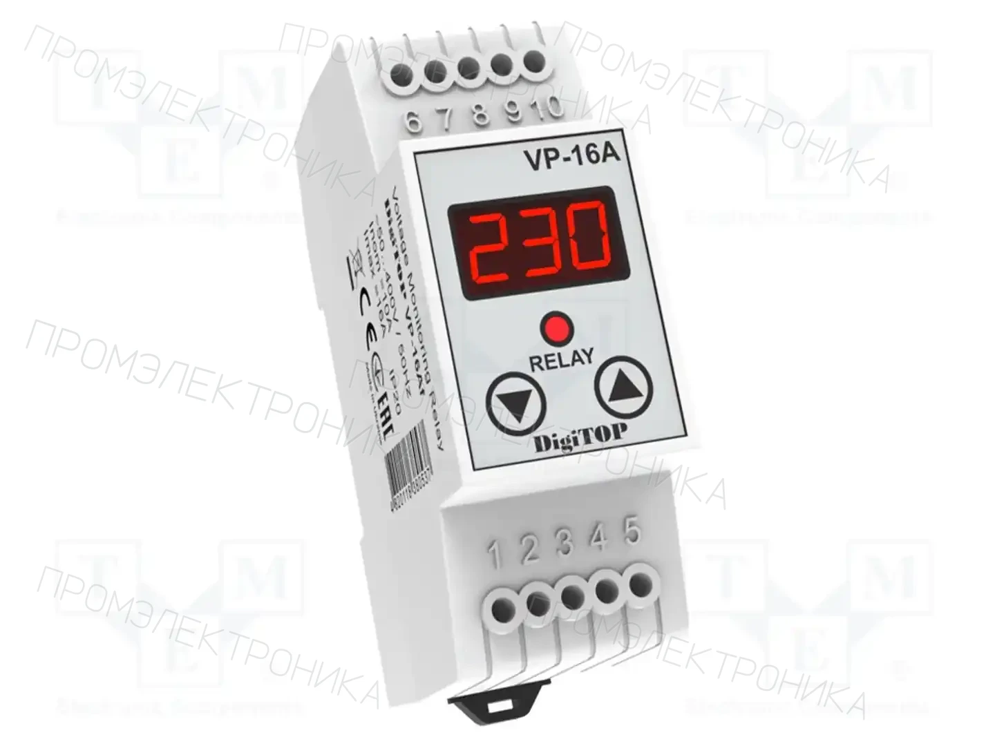 DIGITOP ELECTRIC VP-16AF — Контрольные реле