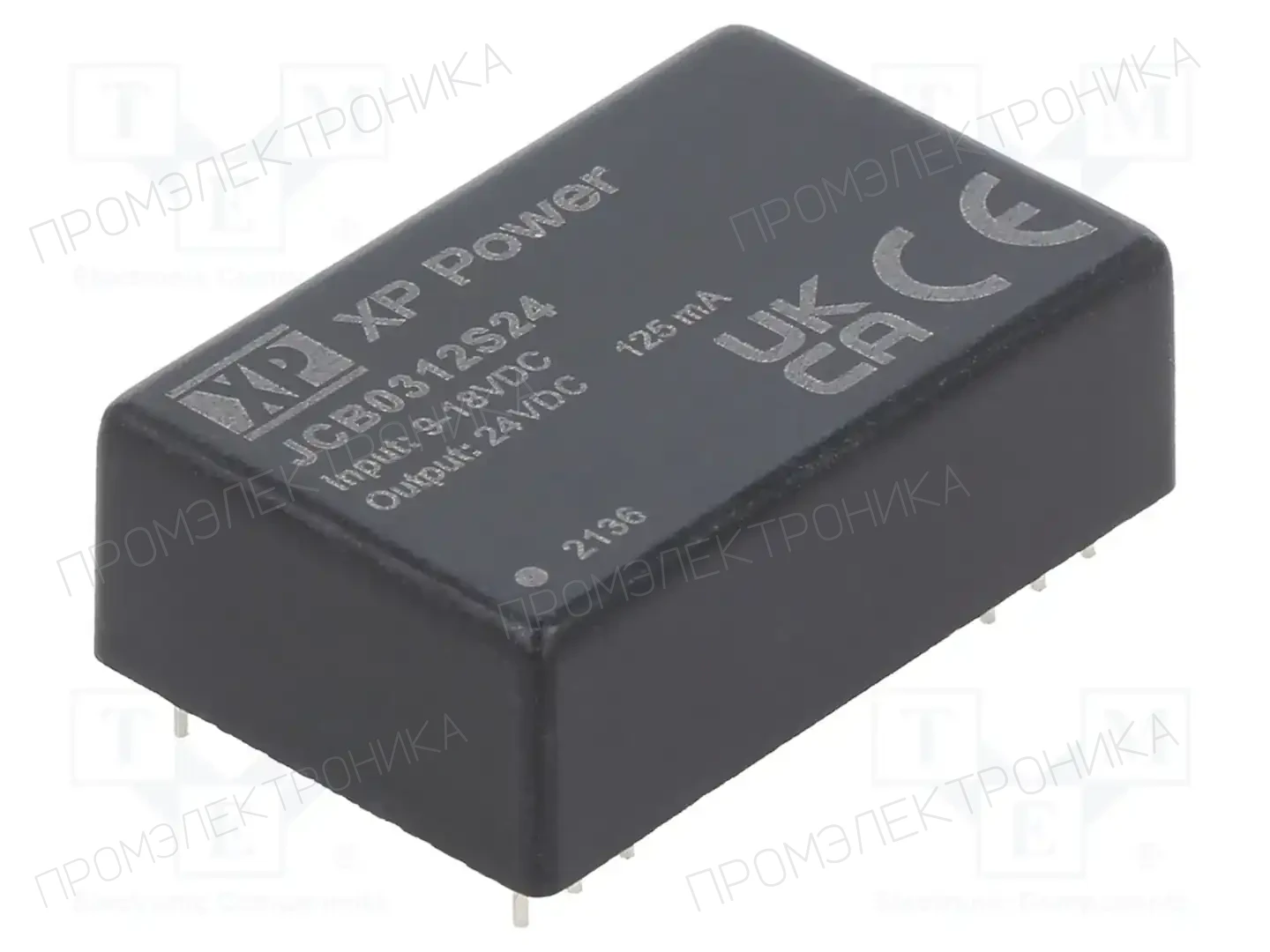 XP POWER JCB0312S24 — Преобразователи DC/DC