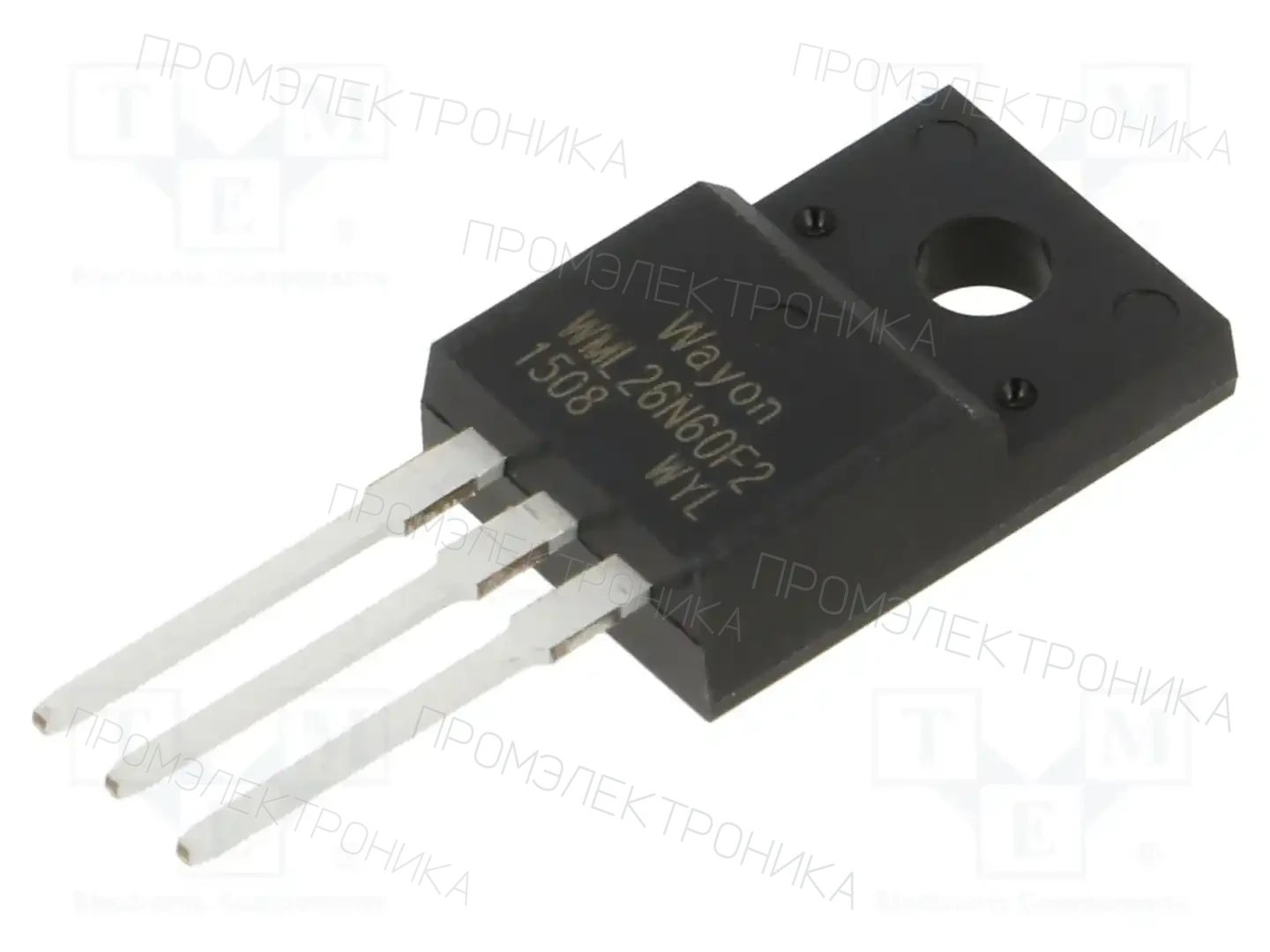 WAYON WML26N60F2 — Транзисторы с каналом N THT