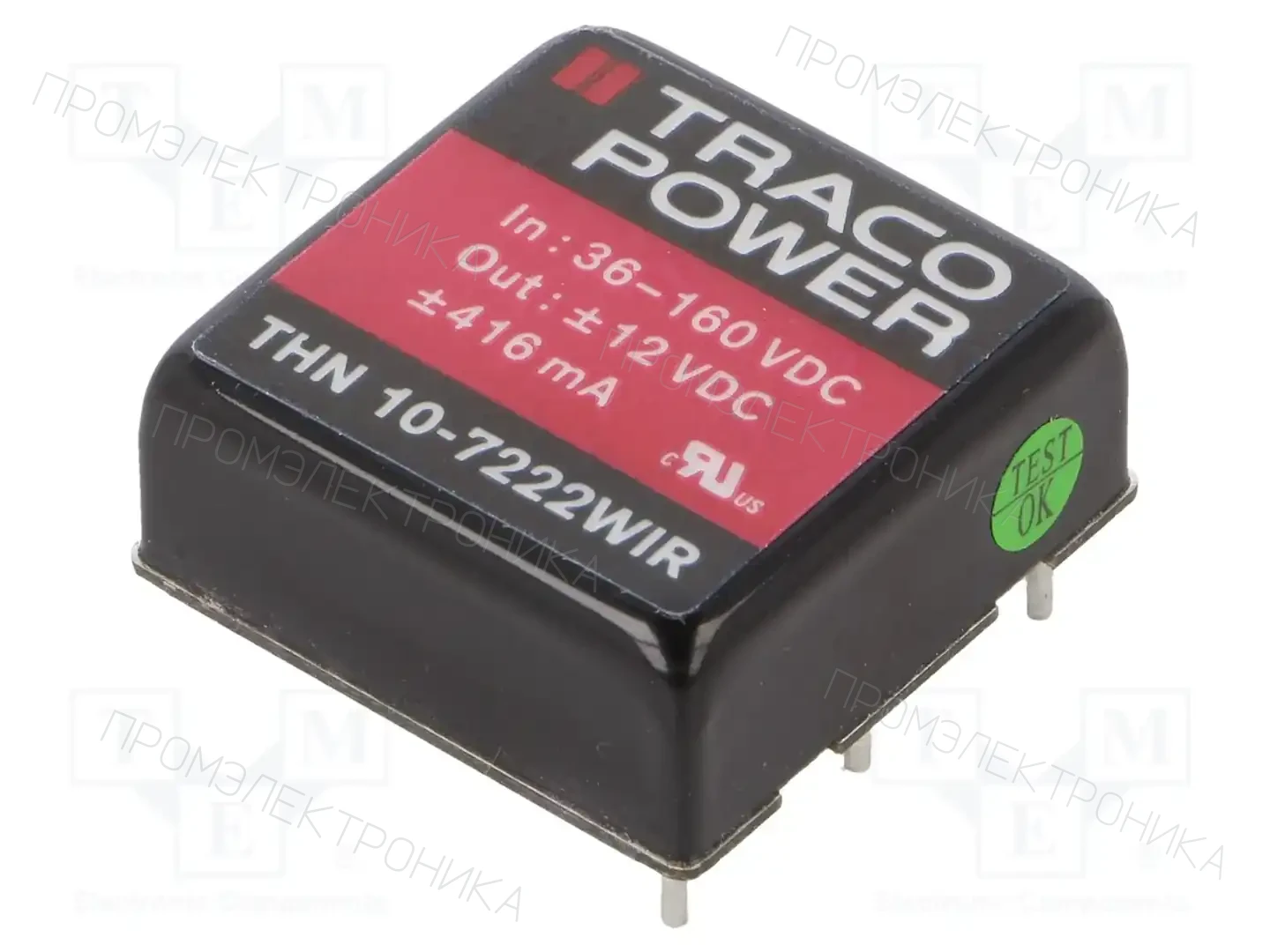 TRACO POWER THN 10-7222WIR — Преобразователи DC/DC
