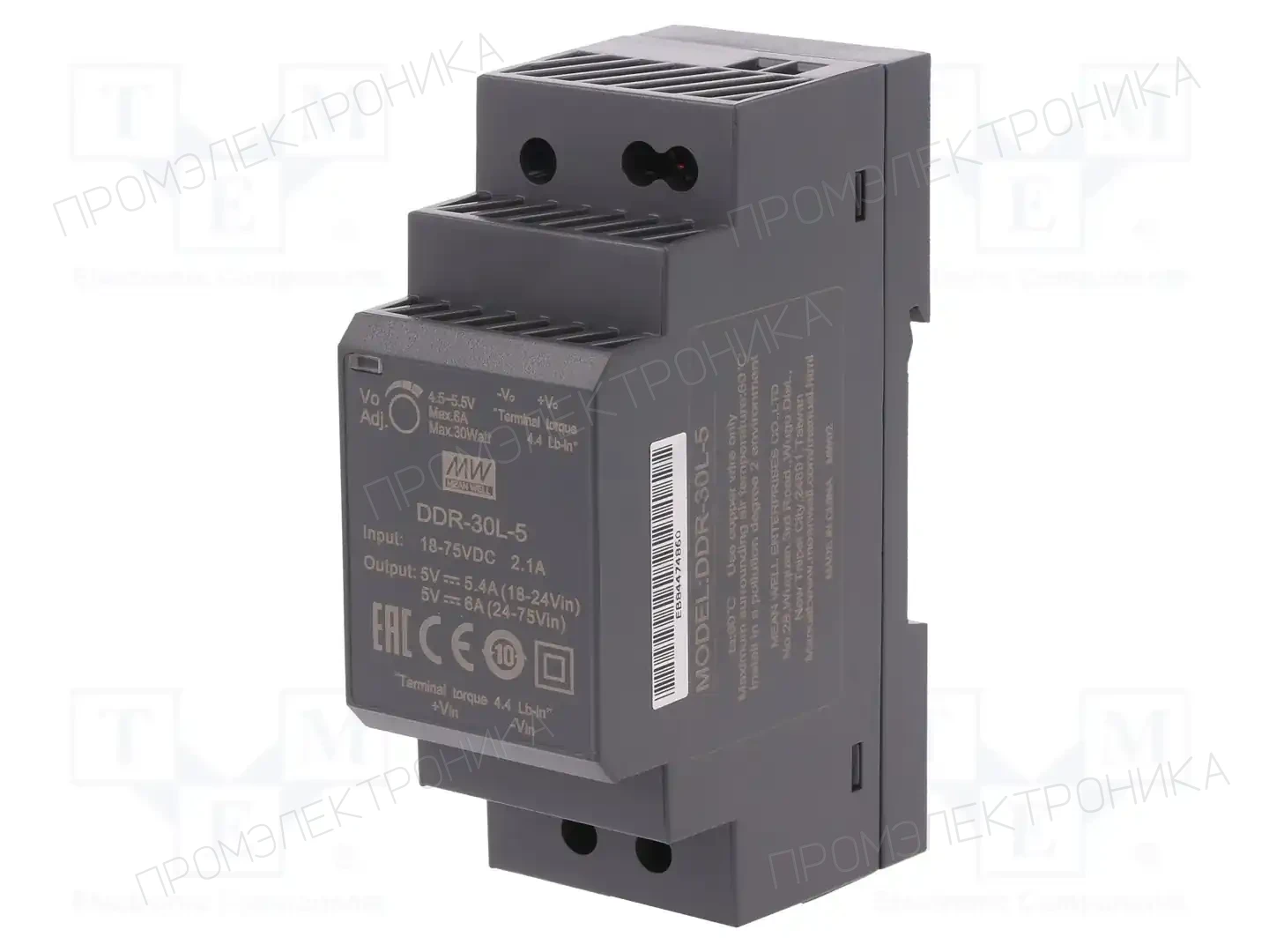 MEAN WELL DDR-30L-5 — Преобразователи DC/DC