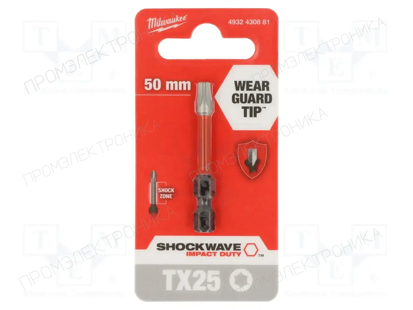 Milwaukee 4932430881 — Наконечники для отверток