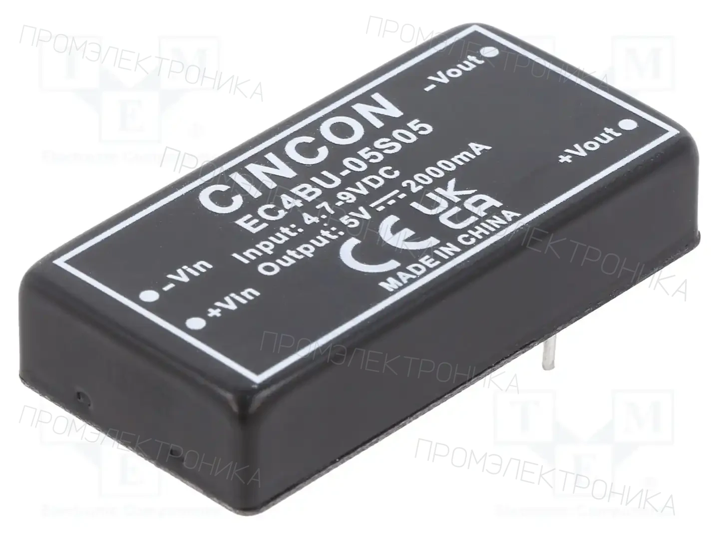 CINCON EC4BU-05S05 — Преобразователи DC/DC