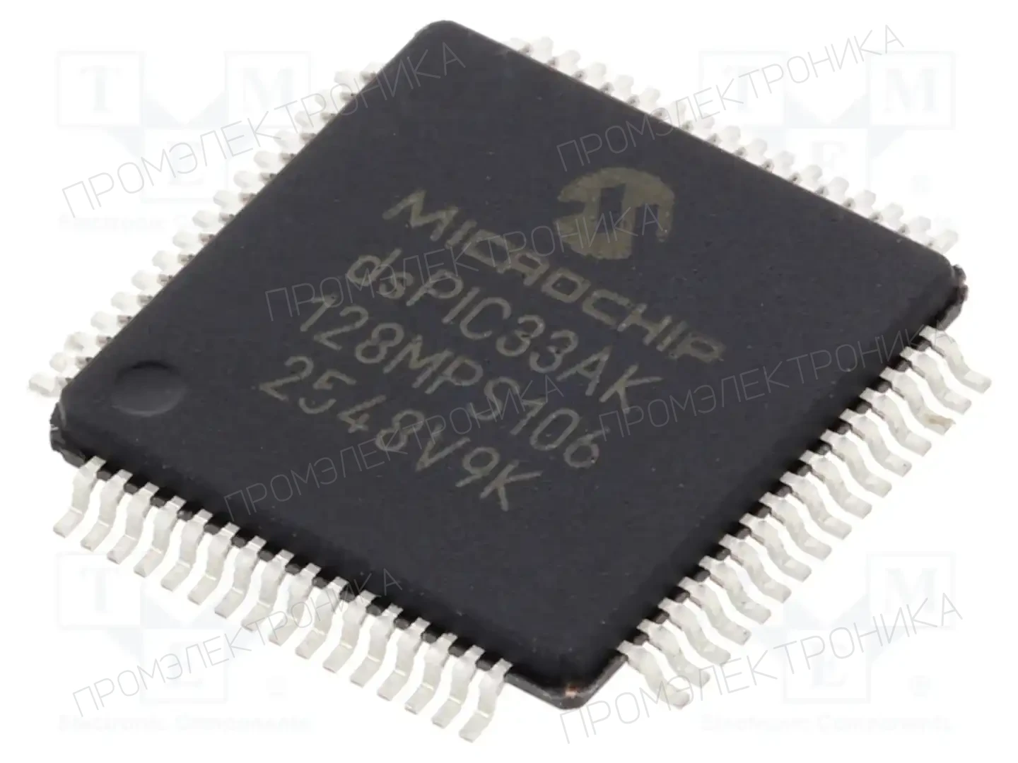 Microchip Technology DSPIC33AK128MPS106-I/PT — Линейка dsPIC 16-bit