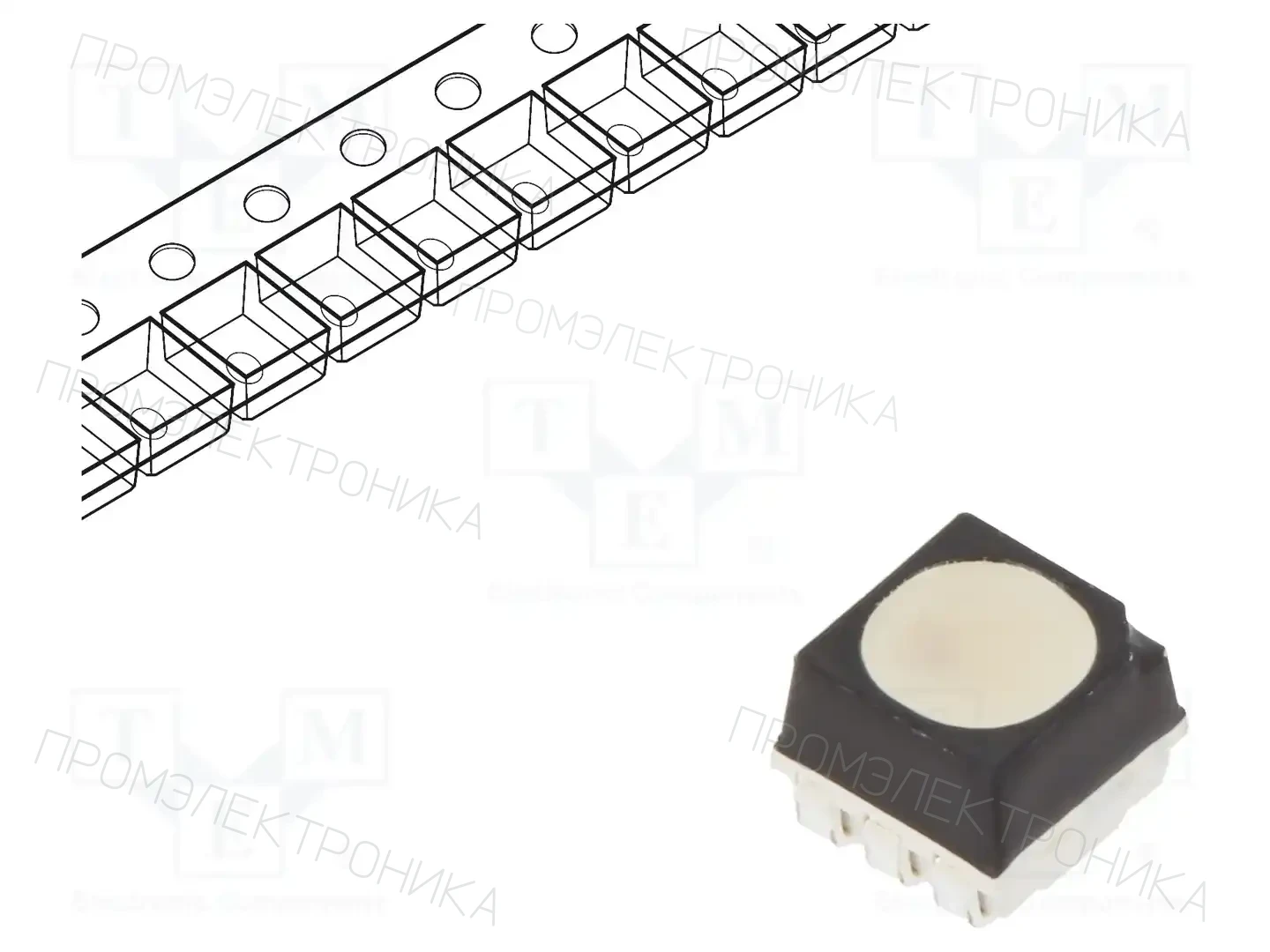 REFOND RF-W1SA35IS-M42 — Светодиоды SMD цветные