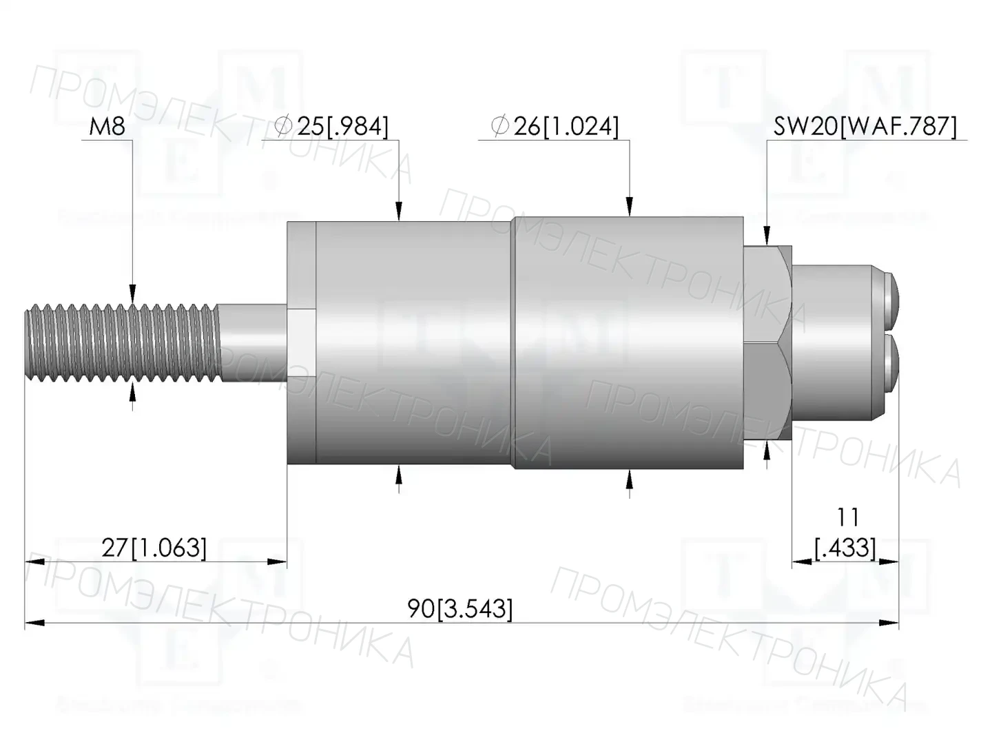 INGUN HSS-2526 — Измерительные щупы
