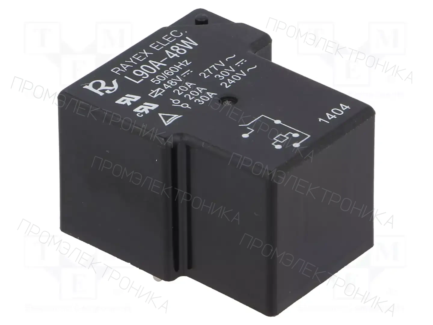 Recoy/RAYEX ELECTRONICS L90A-48W — Электромагнитное реле мощности