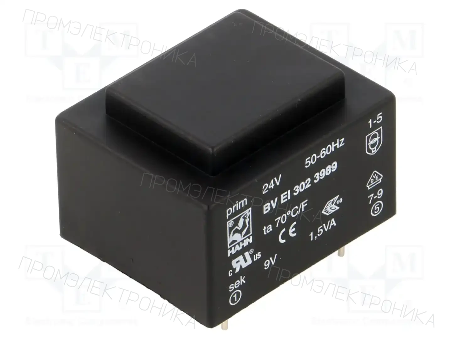 HAHN BV EI 302 3989 — Трансформаторы PCB