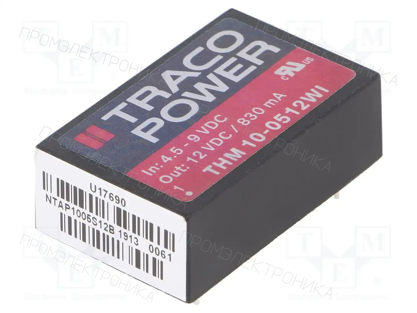 TRACO POWER THM 10-0512WI — Преобразователи DC/DC