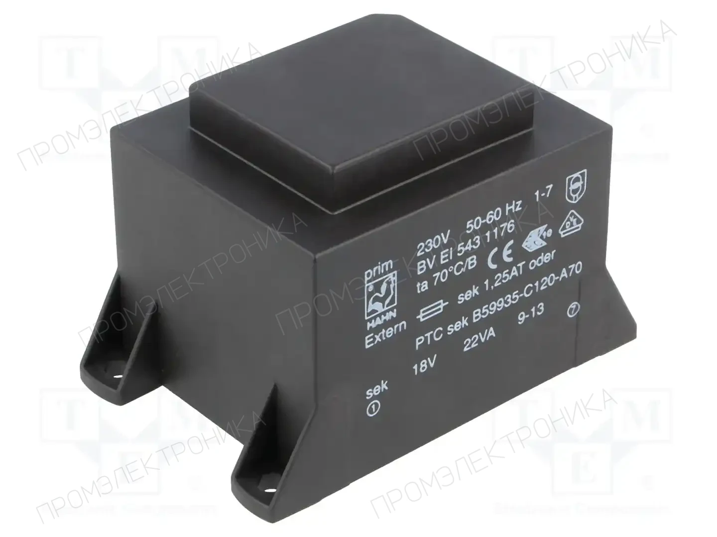 HAHN BV EI 543 1176 — Трансформаторы PCB