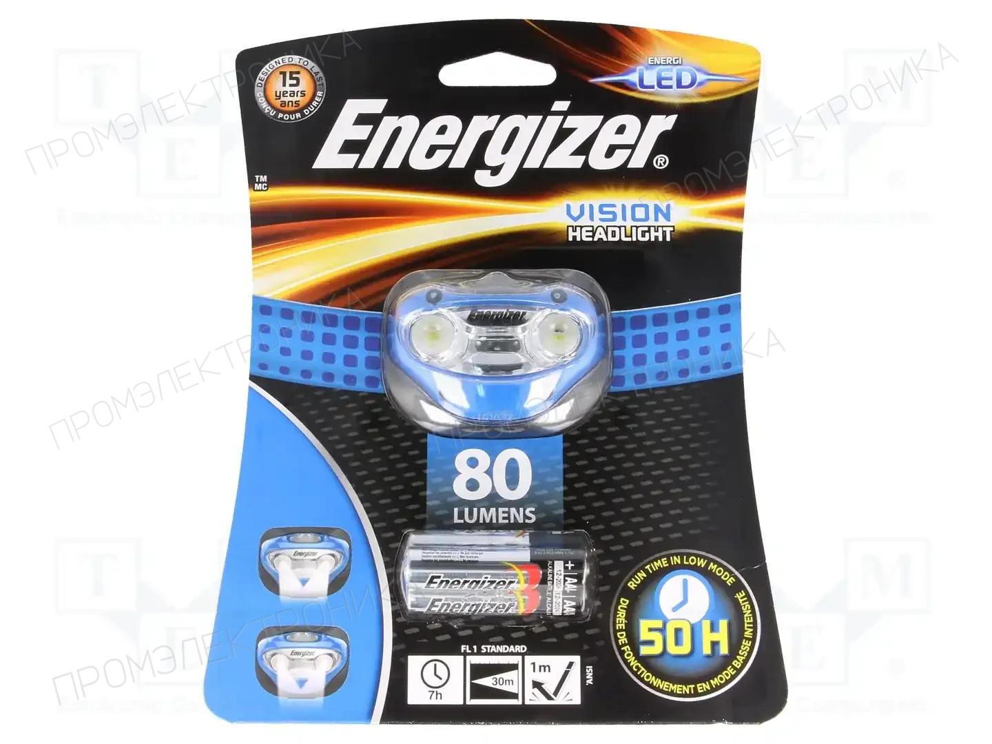 ENERGIZER VISION — Фонарики