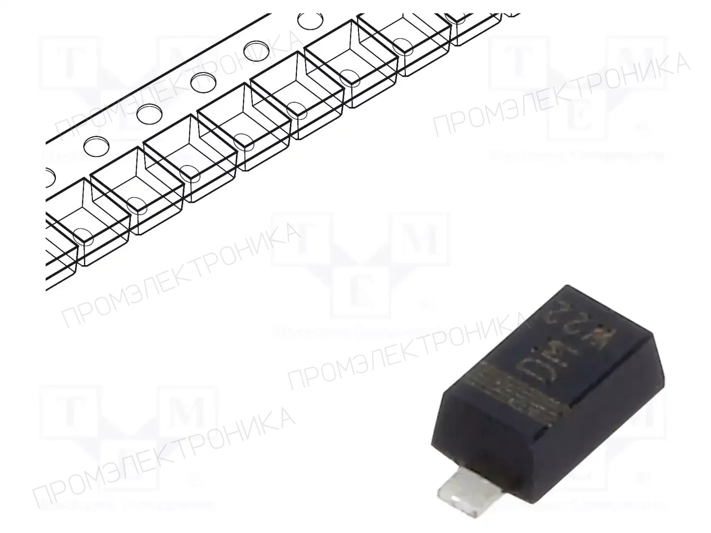 NEXPERIA BZT52H-B5V6,115 — Стабилитроны SMD
