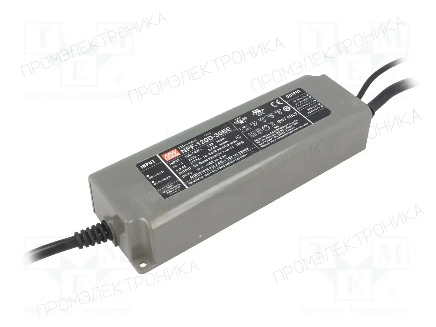 MEAN WELL NPF-120D-30BE — Блоки питания для LED