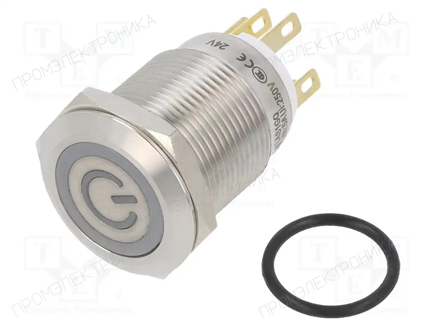 ONPOW LAS1GQF-11ET/W/24V/S — Переключатели кнопочные