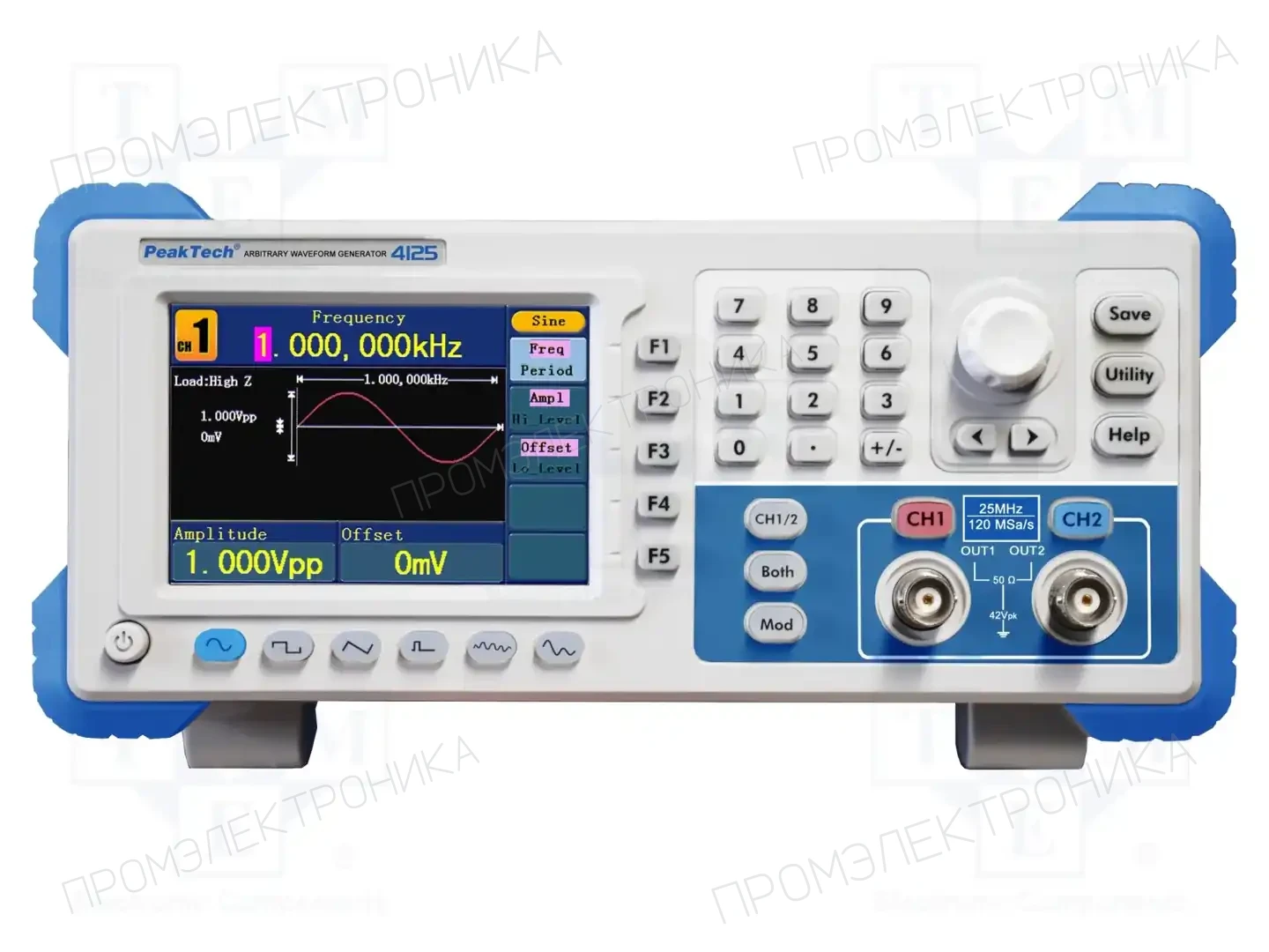PEAKTECH P 4125 — Генераторы и измерители частоты