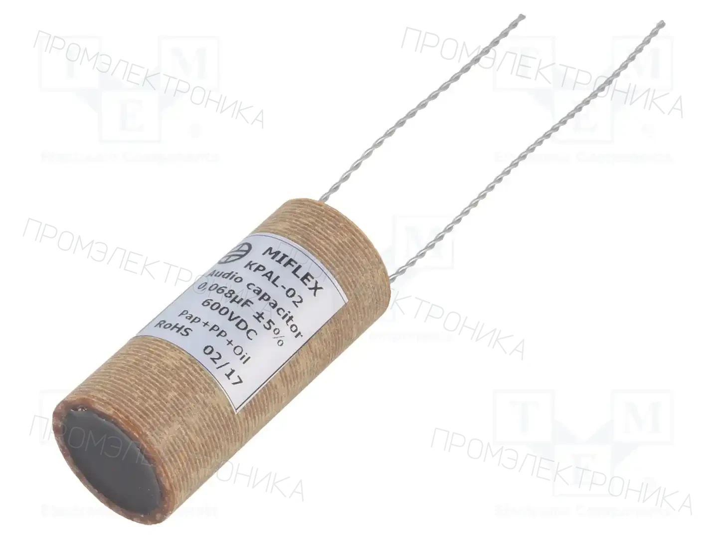 MIFLEX SOLUTIONS KPAL02H368J — Полипропиленовые конденсаторы аудио