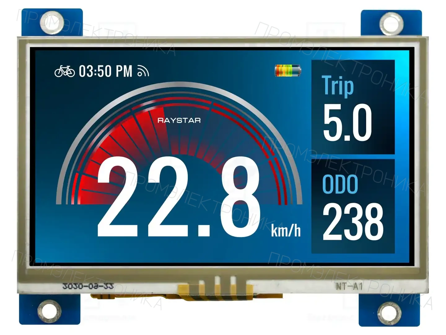 RAYSTAR OPTRONICS RFE43VW-1YH-DHS — Дисплеи TFT