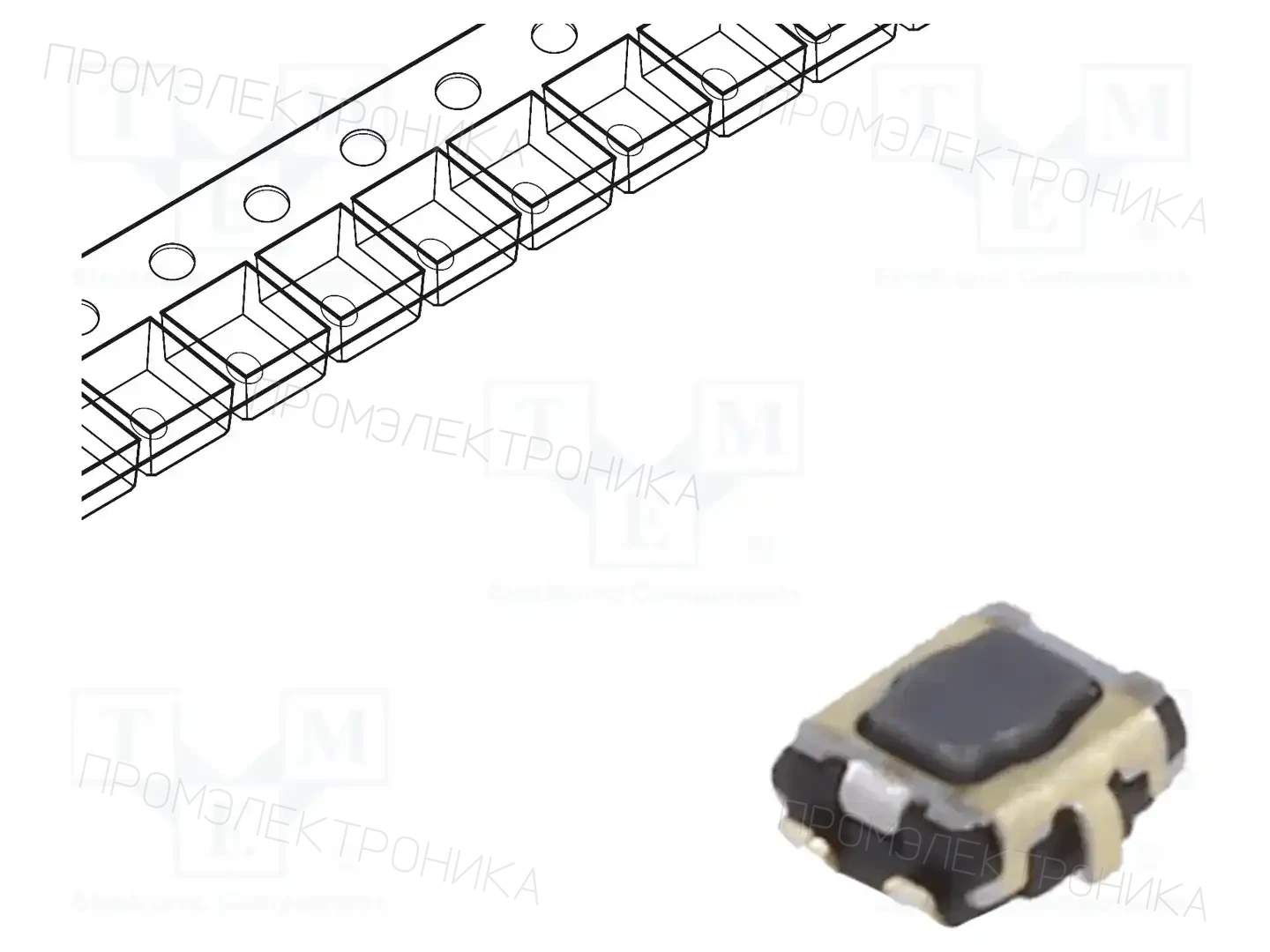 PANASONIC EVPAA902Q — Микропереключатели TACT