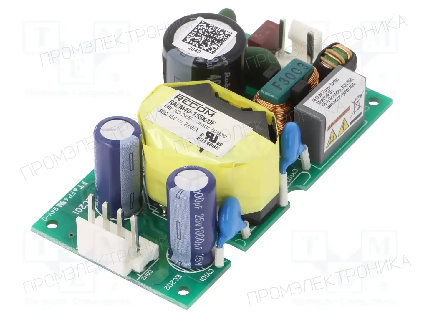 RECOM RACM40-15SK/OF — Открытые блоки питания