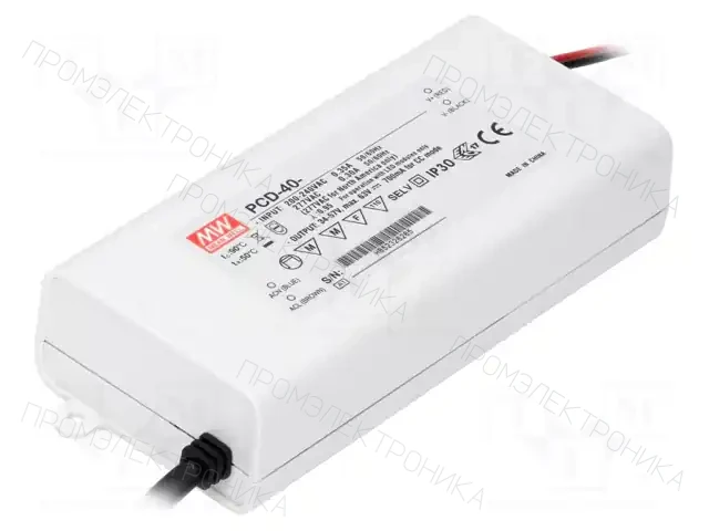 MEAN WELL PCD-40-350B — Блоки питания для LED