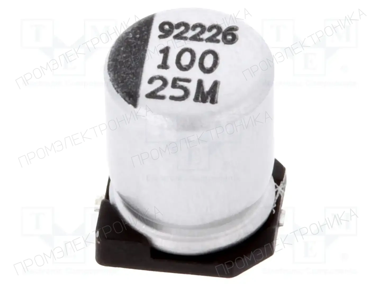 SAMWHA CM1E107M6L07KVR — Конденсаторы электролитические SMD