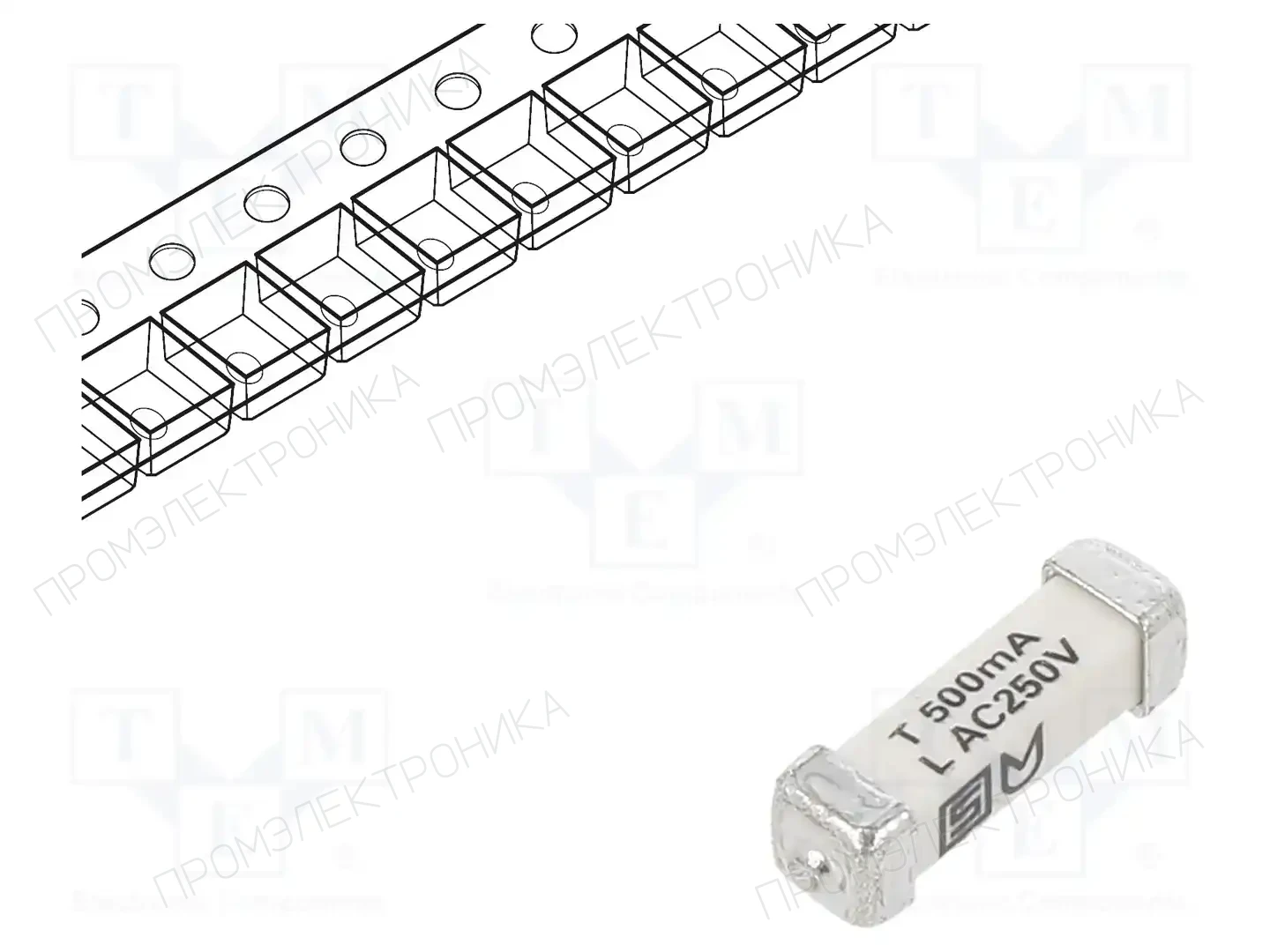 SCHURTER 3403.0163.24 — Предохранители SMD UMT медленные