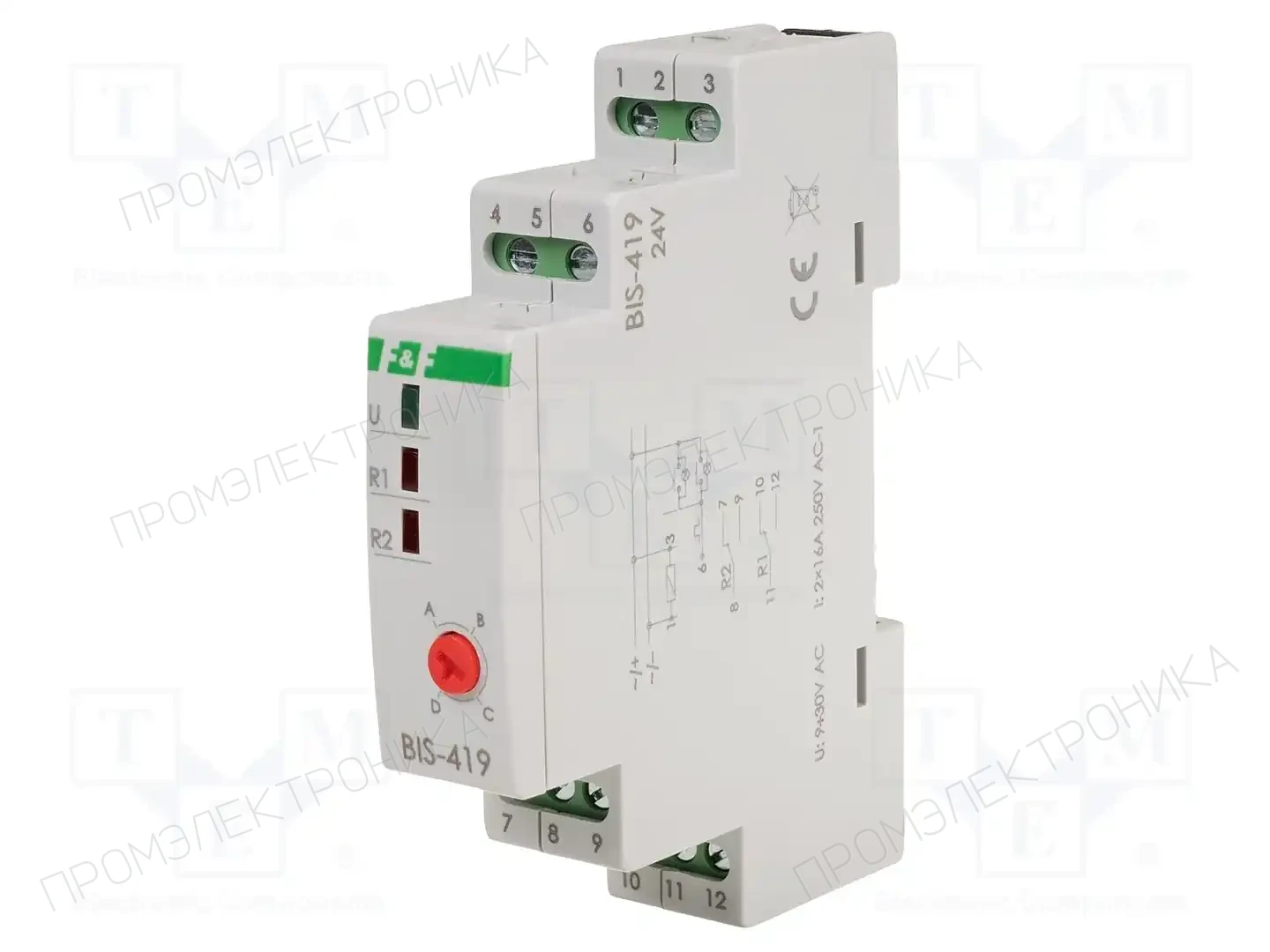 F&F BIS-419-24V — Монтажные реле