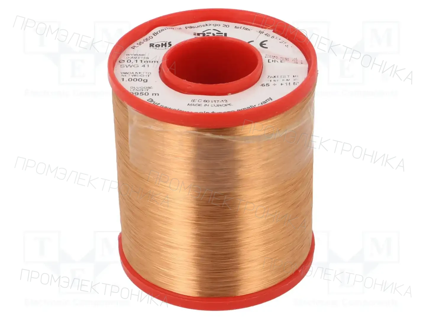 INDEL DNE0,112-1KG — Проволока обмоточная