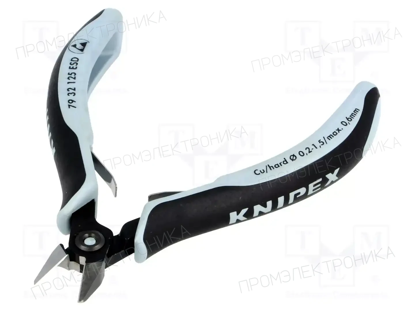 KNIPEX 79 32 125 ESD — Клещи-кусачки для резки