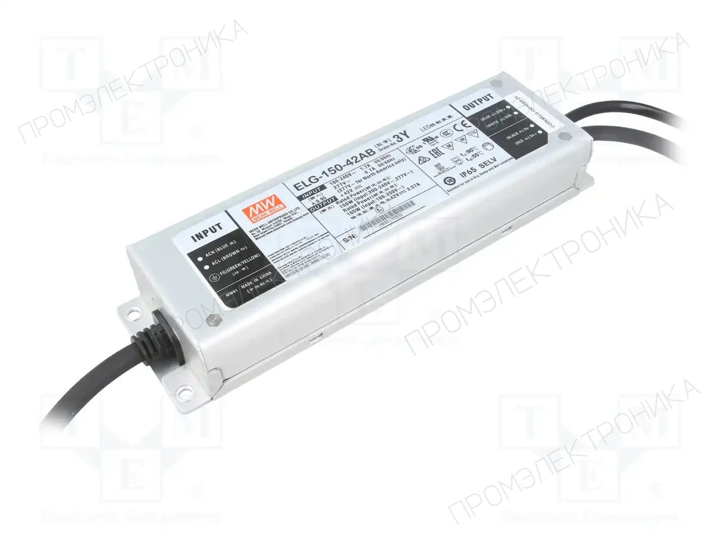 MEAN WELL ELG-150-42AB-3Y — Блоки питания для LED