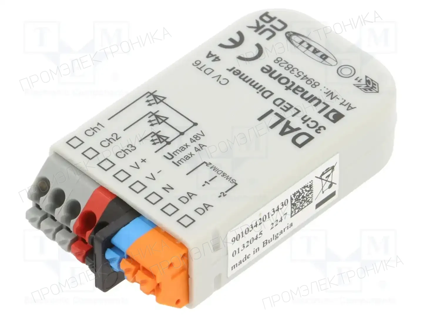 Lunatone DALI 3CH LED DIMMER 4A — Блоки питания для LED