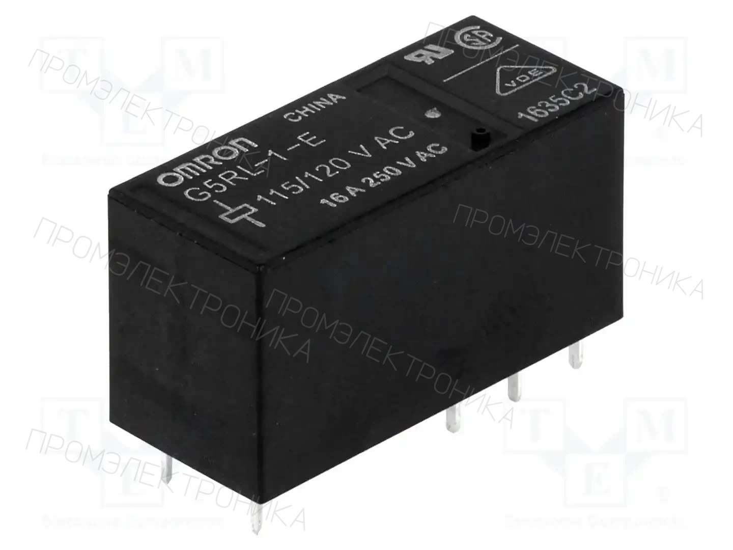 OMRON Electronic Components G5RL-1-E115/120AC — Реле электромагн. миниатюрные