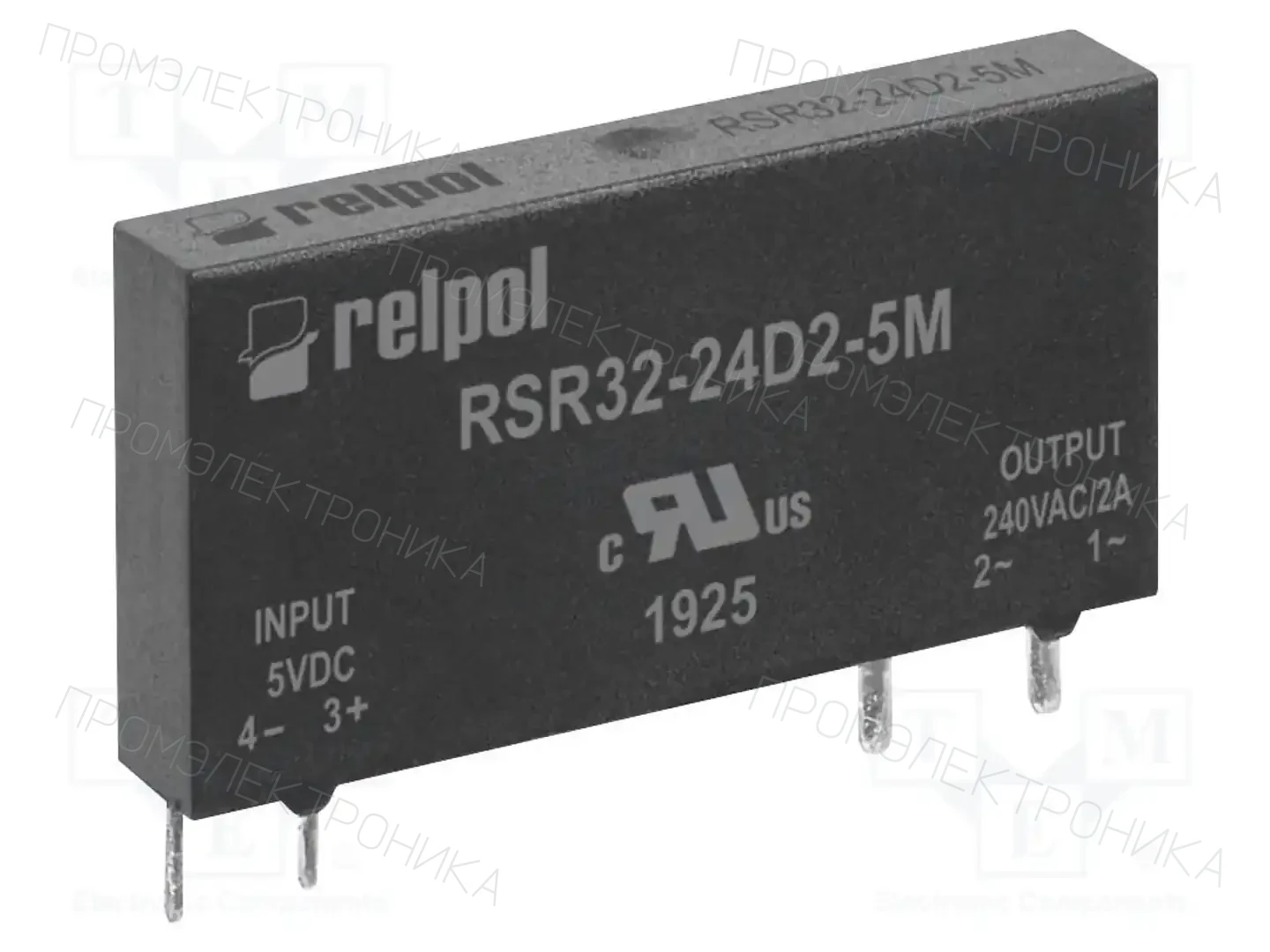 RELPOL RSR32-24D2-5M — Реле SSR однофазные