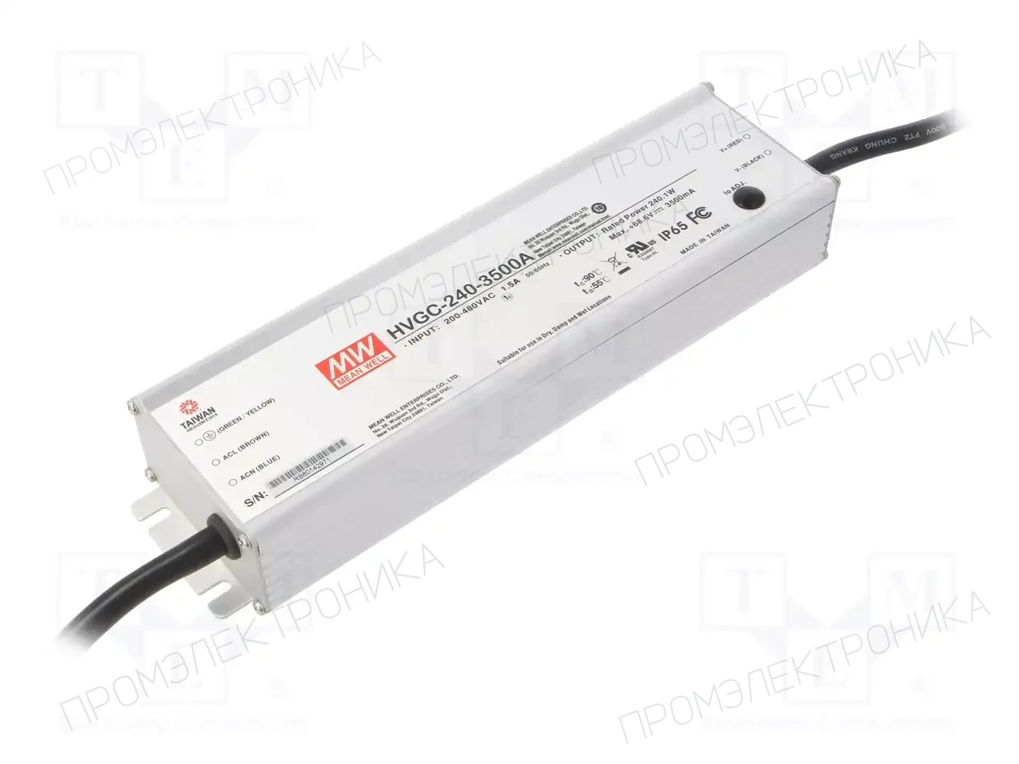 MEAN WELL HVGC-240-3500A — Блоки питания для LED