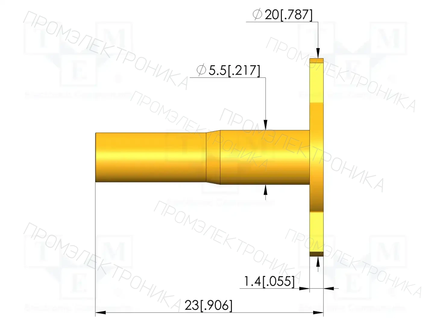 INGUN KS-810M5-F — Гнёзда для измерительных щупов