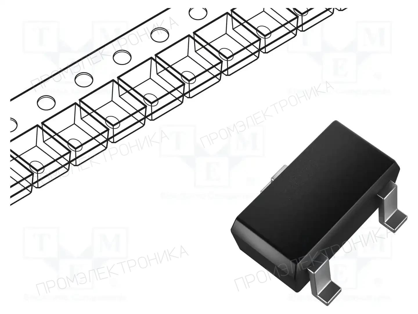 NEXPERIA BAT854AW,115 — Диоды Шотки SMD