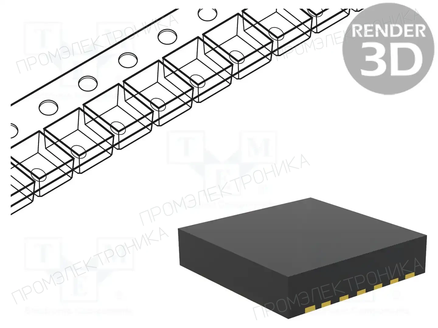 Texas Instruments TRS3122ERGER — Микросхемы - RS232 / RS422 / RS485