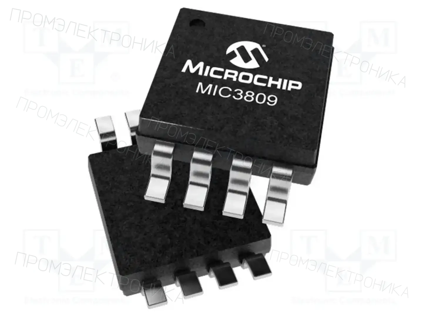 Microchip Technology MIC3809YMM-TR — Регуляторы напряжения - микросхемы ШИМ