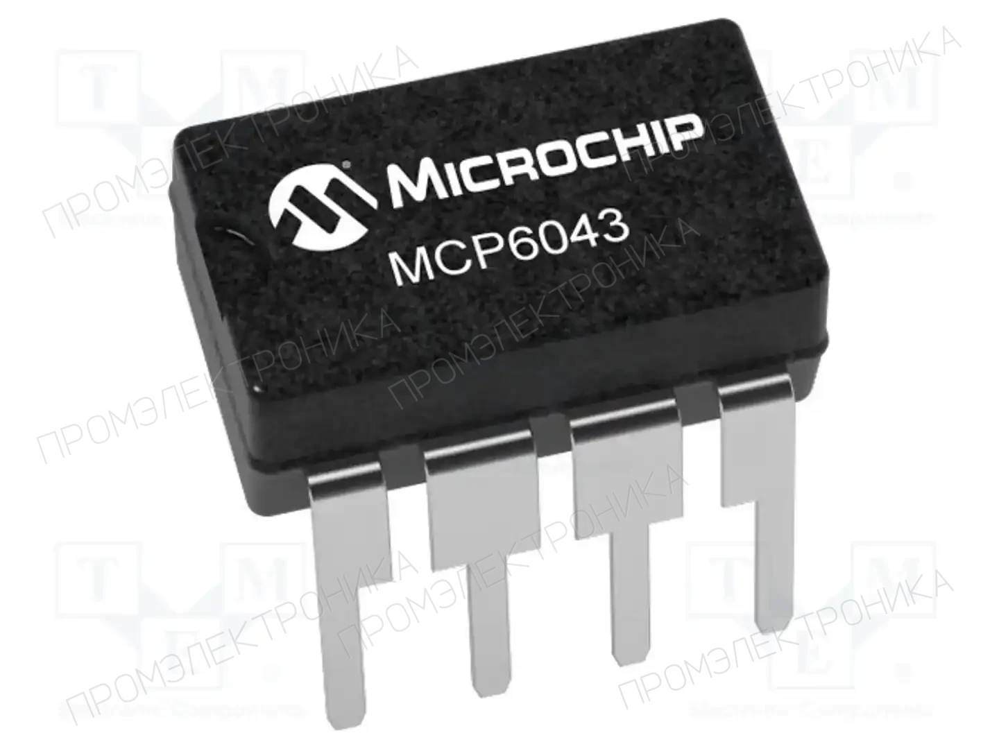 Microchip Technology MCP6043-E/P — Операционные усилители THT