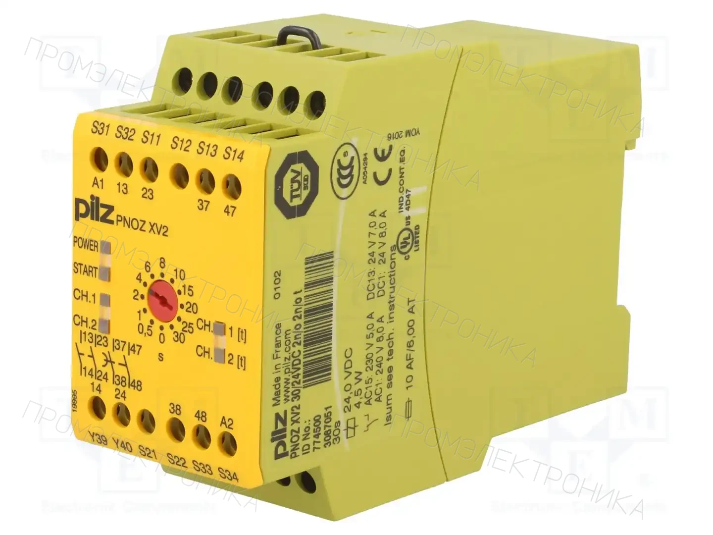 PILZ 774500 — Выключат. безопасности - мод. управления
